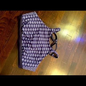 Athleta swimsuit top blue size 38B/C